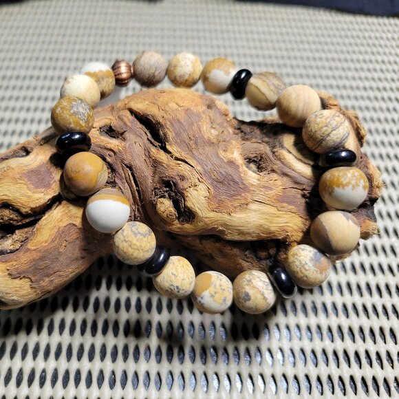 Handmade Gemstone Energy Bracelet - Picture 1 of 3